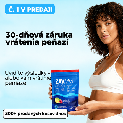 ZAVMIA Relaxačný nápoj – príchuť malinová limonáda